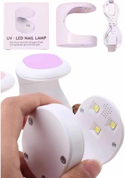 Kalıcı - 434 - Oje Protez Tırnak Uv Led Kuturucu Oje Jel - Kmrsfres - Tırnak Kurutucu