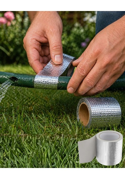 Mey İthalat 96mm Su Kaçak Önleyici Tamir Bandı 2 Metre Güçlü Yapışkanlı Onarım Bandı -