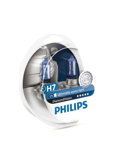 Philips H7 Diamond Vision Dvs Ampul Takımı