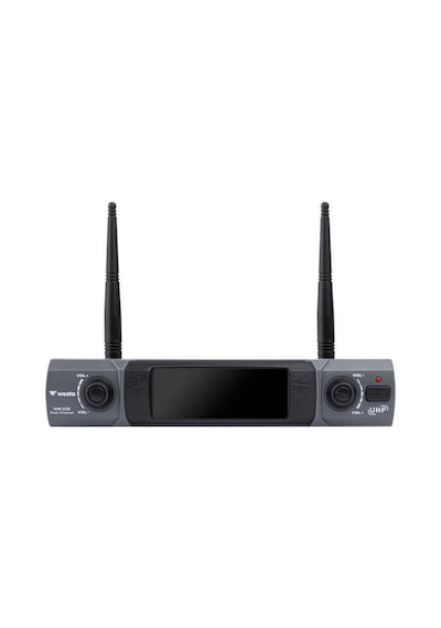 Westa Wm-202ht Çift Telsiz Mikrofon Seti 1 El + 1 Yaka/headset Kablosuz Mikrofon - 8697314964396