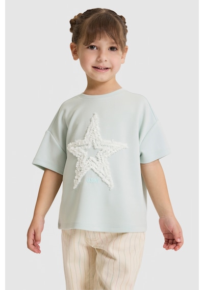 U.s. Polo Assn. Kız Çocuk Nil Tişört 50325658-vr083
