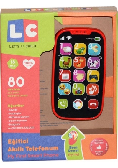 30900 Let's Be Child - Eğitici Akıllı Telefonum +18 Ay