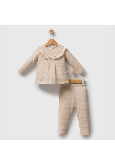 Melonika Tongs Baby Magic Forest 2'li Takım 5643 Krem Çok Renkli