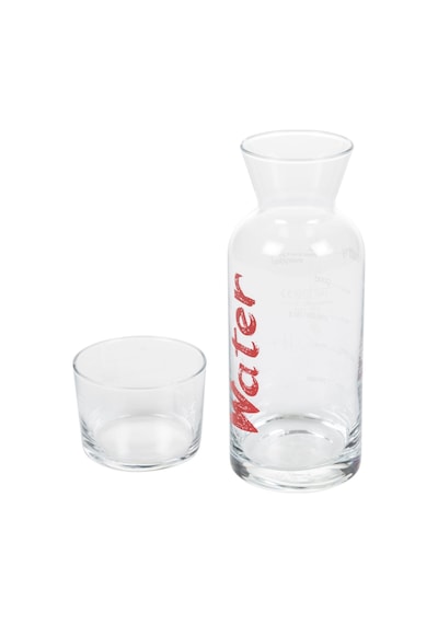 Mudo Home Water Kırmızı Kapaklı Başucu Sürahisi - 700 Ml