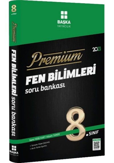 Başka Yayınları 8.Sınıf Premium Fen Bilimleri Soru Bankasi