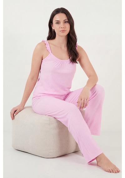 Lela Bayan Pijama Takımı 65770715 Pembe