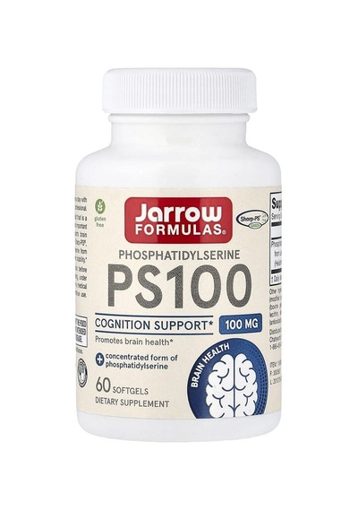 Jarrow Formulas, Ps100, 100 Mg, 60 Capsules