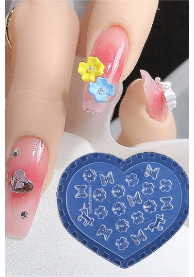 Nail Art Charm Silikon Kalıp Nail Art Desen Kalıbı, Charm Tırnak Süsleme 3d Silikon Kalıp 28 Nail Art Charm Silikon Kalıp Nail Art Desen Kalıbı, Charm Tırnak Süsleme 3d Silikon Kalıp 28