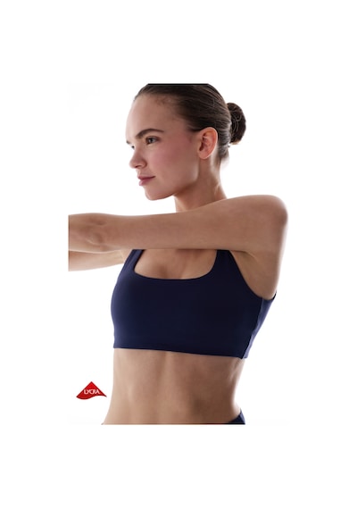 Penti LYCRA Lacivert Cream Hafif Destek Kare Yaka Çıkarılabilir Pedli Spor Sütyeni