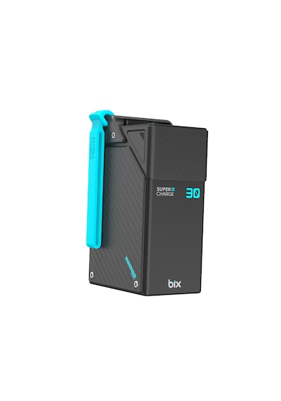 Bix Pb3010w 30000mah 65w Süper Hızlı Şarj Askı Tasarımlı Powerbank 4 Portlu Dijital Göstergeli Type-c Pd Taşınabilir Şarj Cihazı Siyah