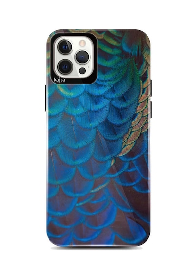 Kajsa Apple Uyumlu iPhone 12 Pro Max Kılıf Doğa Desenli Kajsa Wild Kapak ZORE-218926