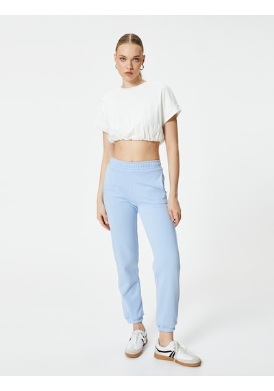 Koton Jogger Eşofman Altı Beli Ve Paçası Lastikli Cepli Mavi 4sak30029ek 4SAK30029EK624 Mavi Koton Jogger Eşofman Altı Beli Ve Paçası Lastikli Cepli Mavi 4sak30029ek 4SAK30029EK624 Mavi