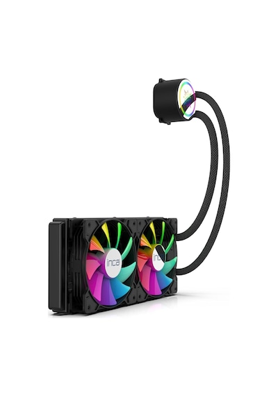 Inca Iss-02xn Intel/amd 2x120mm Argb Led Fanlı Am5 Control Remote
