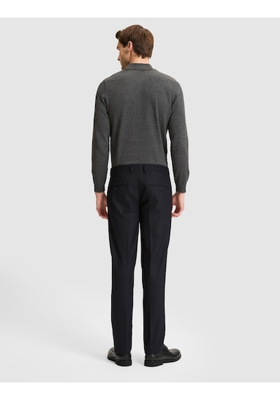 Pierre Cardin Lacivert Slım Taılored Kumaş Pantolon 50331710-vr033