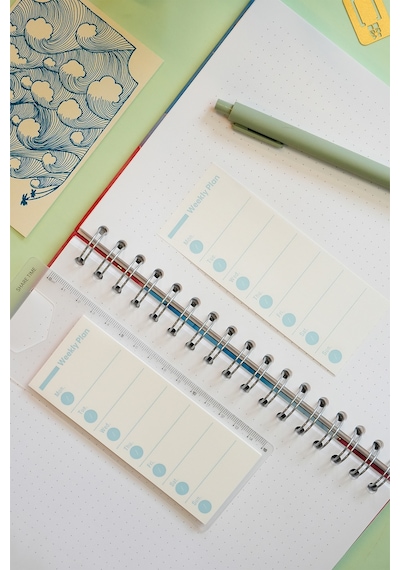 Victorias Journals Haftalık Planla Ma Post-it 125x50 Mm 32 Yaprak