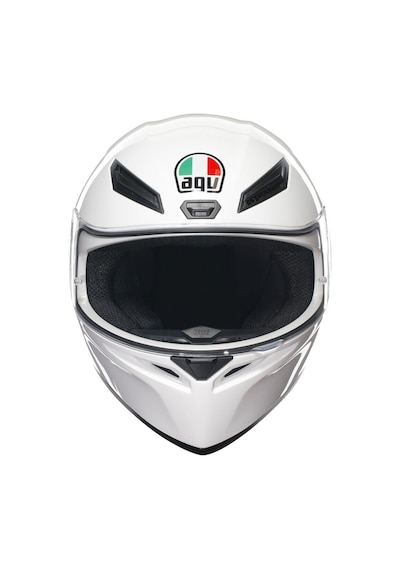 Agv K1 S Mono Kapalı Motosiklet Kaskı Mat Beyaz