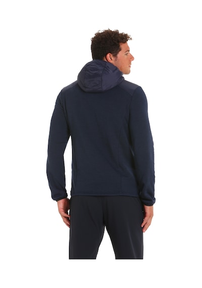 Slam Act Hood Hybrıd Fleece W13 Lacivert