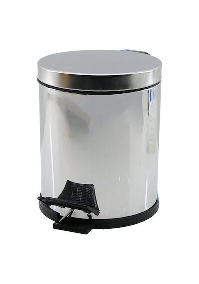 Beray Bry-0343 Qs-452 No-3 Çöp Kovası Çap: 18cm Y: 22.3cm 3lt Pedallı Krom Metal