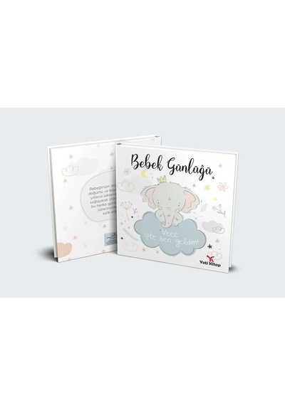 Yenidoğan Bebek Günlüğü Hatıra Defteri - Vee İşte Ben Geldim