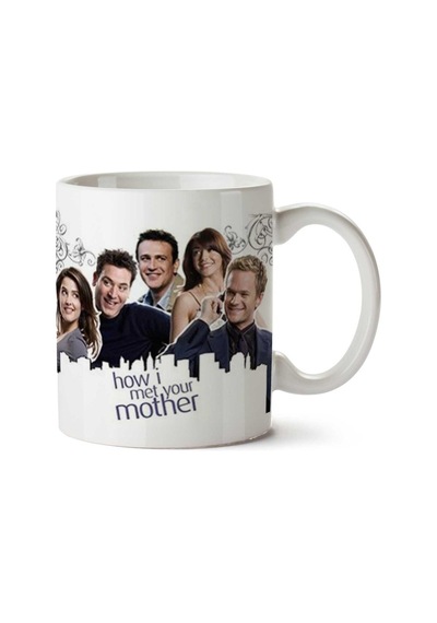 Barney Stinson How I Met Your Mother İki Tarafı Baskılı Kupa Bardak Çok Renkli