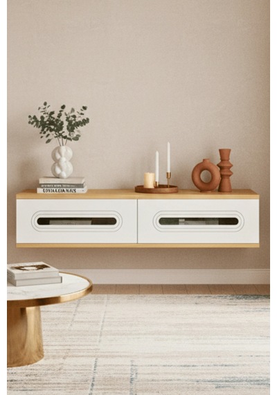 Tda1220dbs - Rany120 Duvara Montaj Tv Stand, Tv Rafı, Tv Sehpası Safirmeşe - Beyaz - Sılver 120cm Tda1220dbs - Rany120 Duvara Montaj Tv Stand, Tv Rafı, Tv Sehpası Safirmeşe - Beyaz - Sılver 120cm