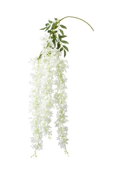 Nettenevime Yapay Çiçek Sarkan 4 Dallı Akasya 70cm Beyaz Diğer