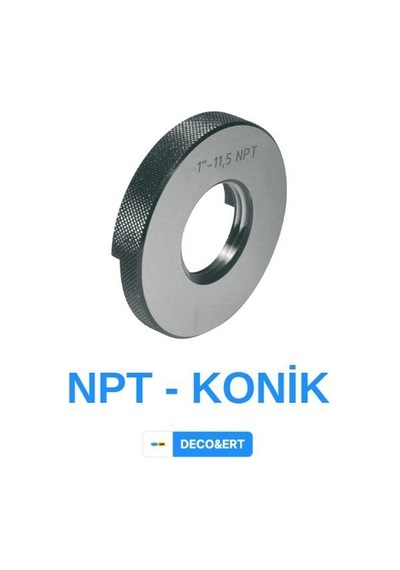 Dişi Vida Mastarı Npt 1/8 2b