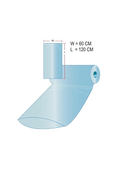Kuru Temizleme Poşeti 60x120 Cm 400 Adt/rulo