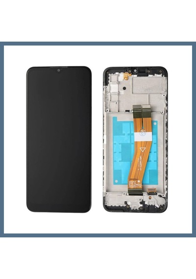Buradabulabilirsin Samsung A03s Dokunmatik Ekran Çıtalı Siyah Bbz