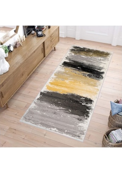 Rovigo Home Dijital Baskı Kaymaz Taban Salon Halısı Rvg1161 Çok Renkli