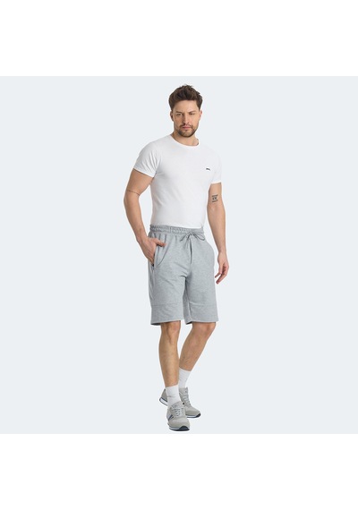 Slazenger NORA Erkek Cepli Gri Şort