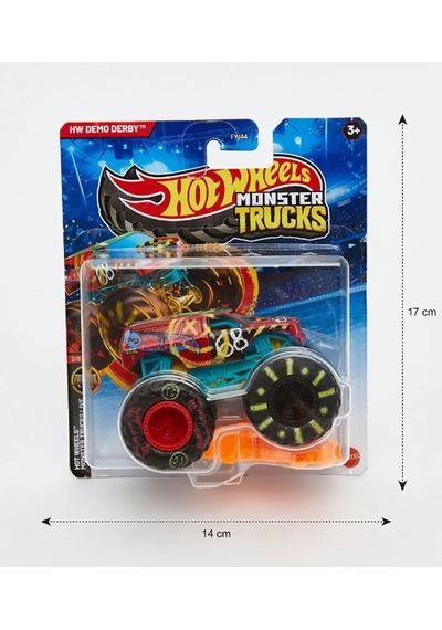 Hot Wheels Monster Trucks Demo Derby Model Nocolor