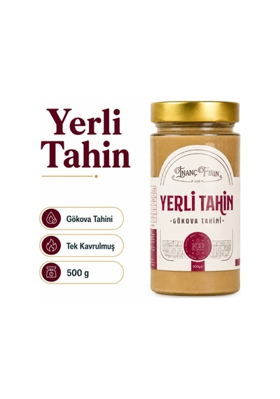 Yerli Tahin 500 Gr - Gökova Susamı Taş Değirmen Üretimi - 841872323