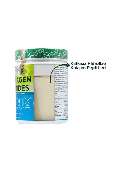 Collagen Kolajen Peptides Powder 300 Gr Aromasız