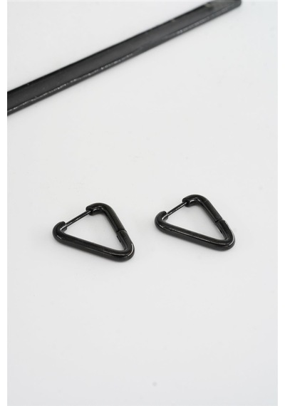 Kadın 316 L Paslanmaz Çelik 2 CM Üçgen Model Küpe 99258158