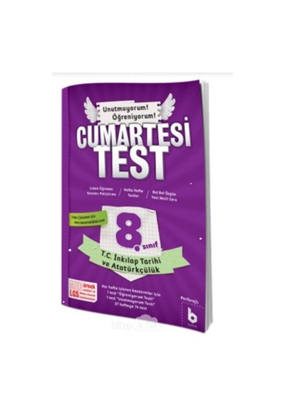 Basamak 8. Sınıf T. C. Inkılap Tarihi Ve Atatürkçülük Cumartesi Test