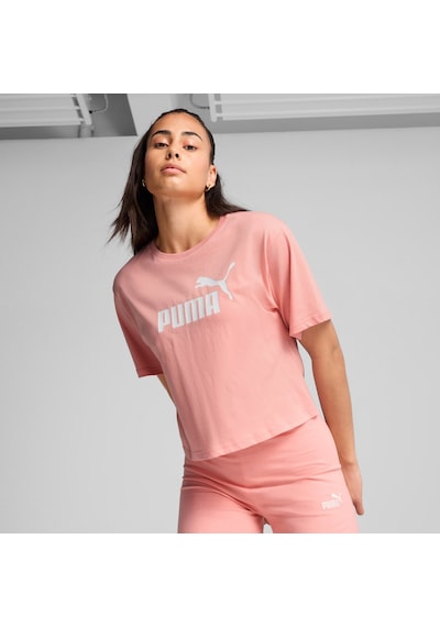 Puma Essentials Kadın Pembe Tişört 684972-18 Pembe