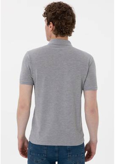 U.s. Polo Assn. Gtp04ıy025 Gri Erkek Polo Yaka T-shirt 2084151 Gri