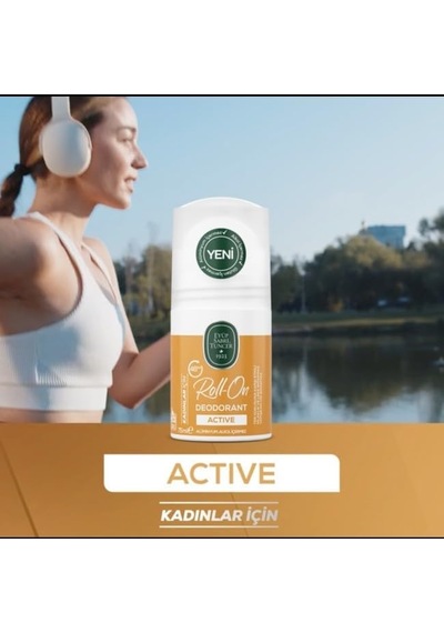 Eyüp Sabri Tuncer Roll On Deodorant-aktif Kadın 75 Ml