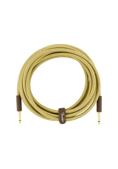 Fender Deluxe Series Instrument Cable Tweed - 4.5 Metre Enstrüman Kablosu