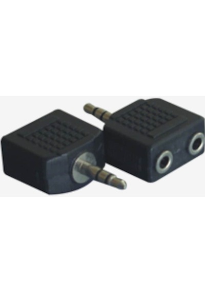 Walkman Adaptör (3.5 Mm Stereo Erkek+Dişi-Dişi)