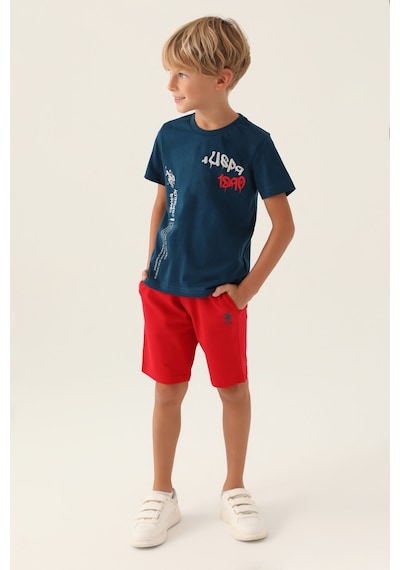 U.S. Polo Assn. Lisanslı Clothing Lacivert Erkek Çocuk Bermuda Takım 5274-43257 Lacivert U.S. Polo Assn. Lisanslı Clothing Lacivert Erkek Çocuk Bermuda Takım 5274-43257 Lacivert