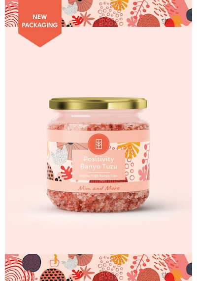 Positivity Bath Salt - Positivity Jojoba Yağlı Banyo Tuzu, 150 Gr Ada Limonu