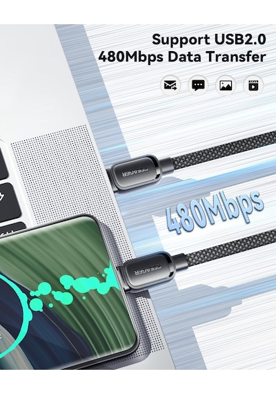 Usb C'den Usb C'ye Şarj Kablosu 100w, Manyetik Spiral Kablo, Pd Hızlı Şarj Protokolleriyle Uyumlu, Usb2.0 480mb/s'de Veri Aktarımını Destekler, Siyah 1m, İ-phone 15 İle Uyumlu Vb. Usb C'den Usb C'ye Şarj Kablosu 100w, Manyetik Spiral Kablo, Pd Hızlı Şarj Protokolleriyle Uyumlu, Usb2.0 480mb/s'de Veri Aktarımını Destekler, Siyah 1m, İ-phone 15 İle Uyumlu Vb.