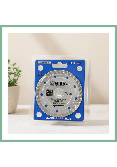 Bşkvirgo 115 Mm Mermer Kesme Diski 22.2 Mm İnce Turbo Bsk2026