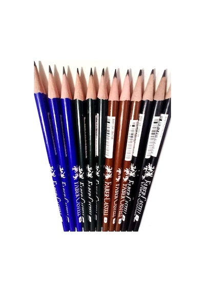 Faber Castell Kurşun Kalem Şövalye - 20 Adet 001 Siyah