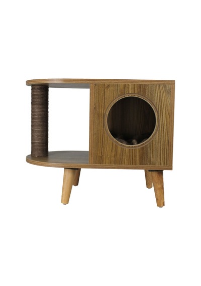 Lotus Furniture Pet Series San Francisco Tırmalamalı Kedi Evi