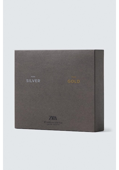 Zara Sılver Man Gold Edt 2x100 Ml 3.4 Fl.oz Çiçek - Meyve