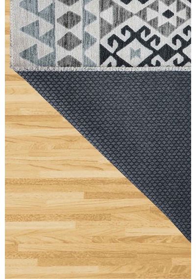 Valencıa-1510 Kaymaz Taban Dekoratif Modern Yıkanabilir Kolay Temizlenen Salon Balkon Mutfak Halısı Kilim Yolluk