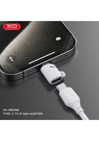 Nb256e Lightning - Type-c Dönüştürücü Adaptör - Type-c Kablolarını Apple Uyumlu iPhone Cihazlarda Kullanma A